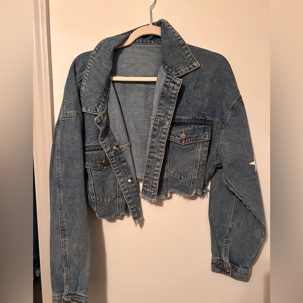 Cropped SHEIN Jean jacket